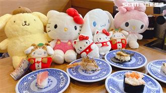 全台僅3間！藏壽司X三麗鷗主題店夢幻登場