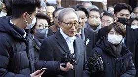 李明博 特赦 談話 （圖／美聯社／達志影像）