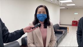 林杏兒遭檢方提起當選無效之訴，晚間出面受訪。