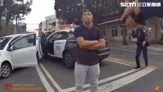 毒鴛鴦心虛躲攔查　警匪追逐5公里自撞