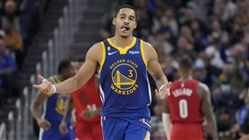 ▲波爾（Jordan Poole）投進5顆三分球進帳41分。（圖／美聯社／達志影像）