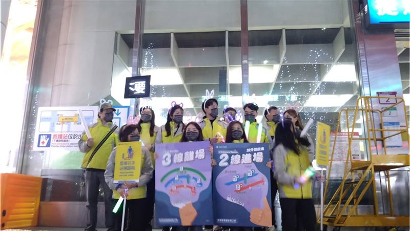 別推擠踩踏！北捷「潮天團」華麗登場