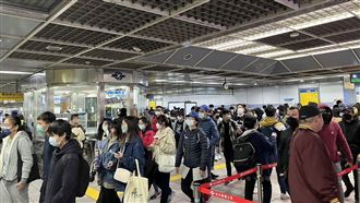 解封跨年爆人潮！北捷186萬較去年多9萬