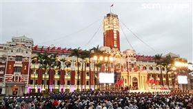 112年元旦總統府升旗典禮。（圖／記者盧素梅攝影)