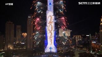 杜拜哈里發塔迎2023　35分璀璨煙火美翻