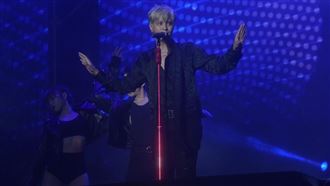 小豬花蓮跨年濕身　淋雨唱跳30分體力超好