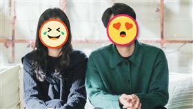 崔宇植（右）和金多美（左）因合拍韓劇《那年，我們的夏天》被網友認為一定在交往。（圖／翻攝自劇照）