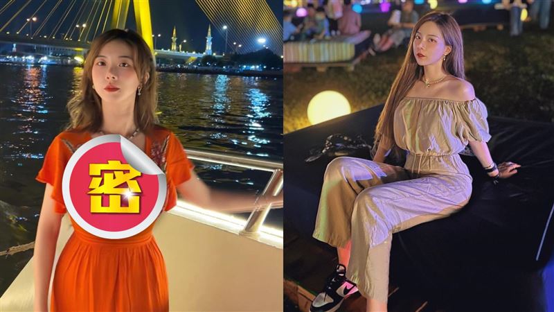 奎丁裡面沒穿！胸前1條線撐兩片布遮不住