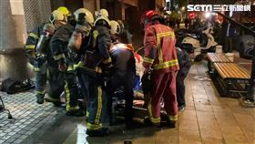 大火,母女,台北市,社區大樓,火警,樓中樓,士林（圖／翻攝畫面）