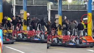 墾丁元旦大亂鬥！10黑衣猴安全帽爆敲1人