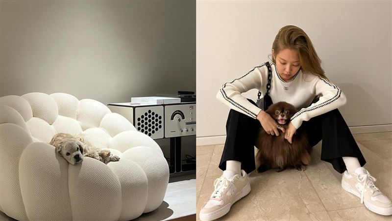 人不如狗系列　Jennie曬照曝愛犬上萬身價