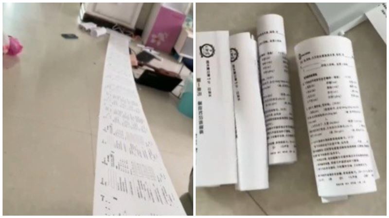 作業長達3公尺　小四生崩潰哭：老師太狠