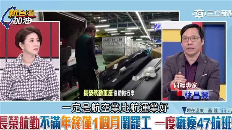 長榮航勤年終僅1個月怒了　財經專家分析