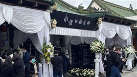 林秋離今舉行告別式。（圖／記者林明柔攝影）