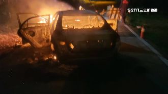 偏僻道路燒車！槍擊郭信一槍手恐逃出境