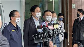 張善政,郭信一,桃園分局,簡報,槍擊（圖／桃園市政府提供）