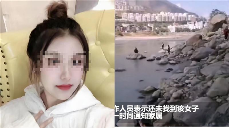 跨年開敞篷車趴趴走！正妹摔入江中失蹤