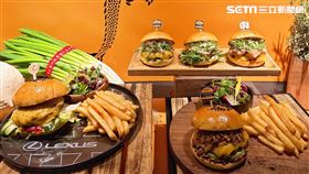 日本京都「龍漢堡 Dragon Burger」台北晶華快閃，記者劉沛妘攝影