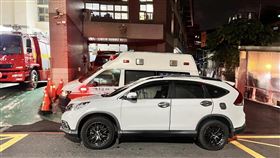 救護車,消防員,違停,出勤,車主(翻攝自 