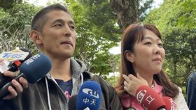 吳怡農車隊掃街-北松山（圖／記者高逸帆攝影）