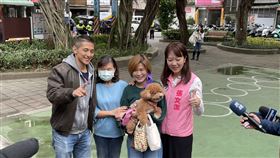 吳怡農車隊掃街-北松山（圖／記者高逸帆攝影）