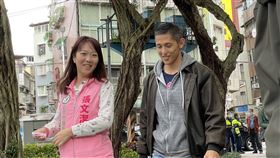 吳怡農車隊掃街-北松山（圖／記者高逸帆攝影）