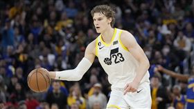 ▲馬卡南（Lauri Markkanen）投進6顆三分球，攻下生涯新高49分。（圖／美聯社／達志影像）