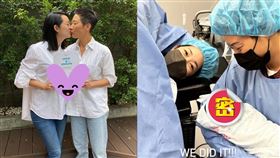 孫怡當媽了！老婆袁悅苓順利誕下魔羯寶寶。（圖／翻攝自孫怡 IG）