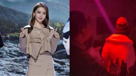 微博上有網友巧遇Angelababy與關喆，並曬出影片與照片證明打臉。（圖／翻攝自微博）