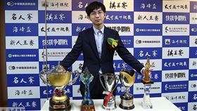 ▲許皓鋐9場大賽包攬8冠，年度獎金收入高達850萬元，雙寫歷史新高。（圖／中央社）