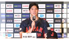 大聯盟洛杉磯天使隊、投打二刀流的大谷翔平披上國家隊16號戰袍。（圖／翻攝自日本隊官網）