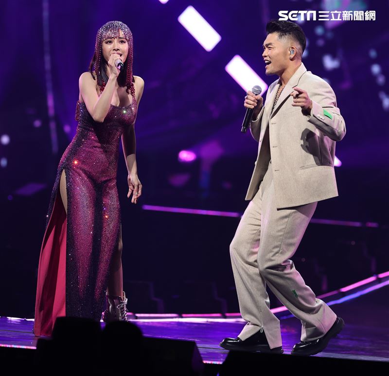蔡依林第四場演唱會特別嘉賓李玖哲。（記者邱榮吉/攝影）