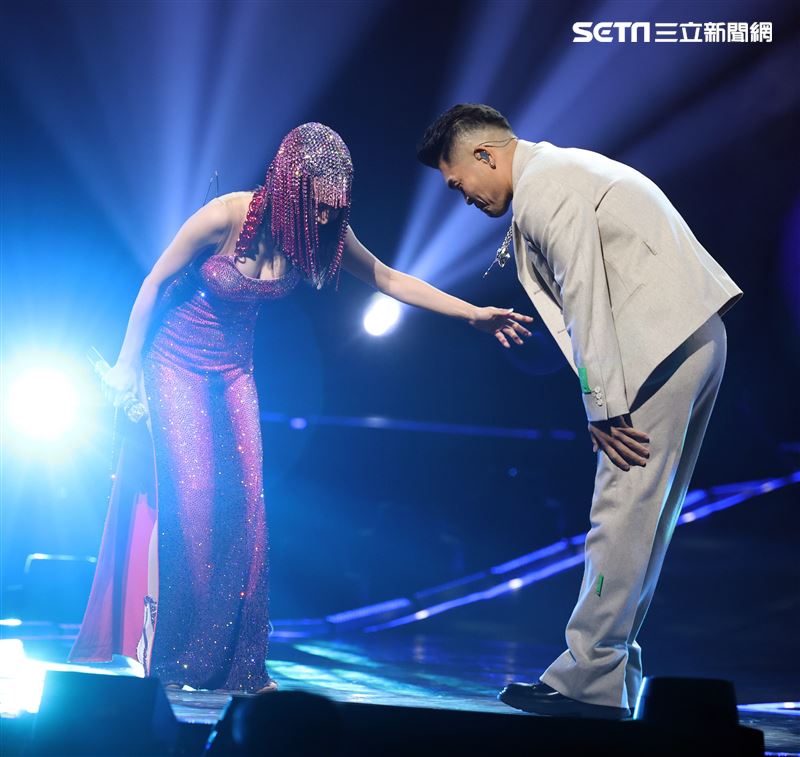 蔡依林第四場演唱會特別嘉賓李玖哲。（記者邱榮吉/攝影）