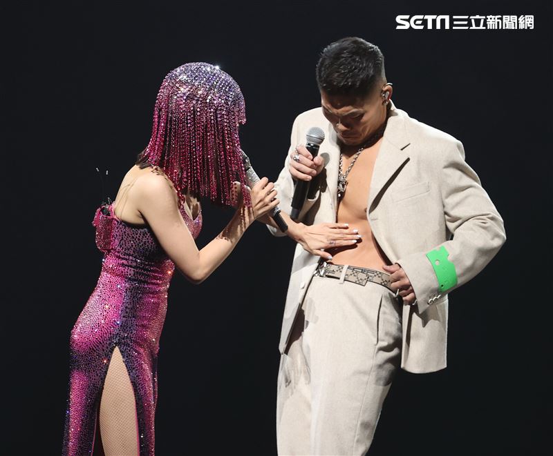 蔡依林第四場演唱會特別嘉賓李玖哲。（記者邱榮吉/攝影）