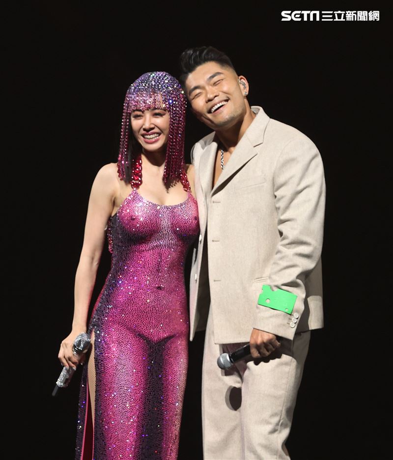 蔡依林第四場演唱會特別嘉賓李玖哲。（記者邱榮吉/攝影）