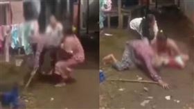 中國／抱怨孫媳婦懶、不愛打掃　阿嬤慘遭拉頭重摔狠毆（圖／翻攝自IG）