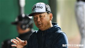 ▲Lamigo桃猿總教練洪一中。 （圖／記者林敬旻攝）