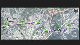 推動汐東捷運為中央與地方之共識，希望本案盡速協調定案以利推動(圖為汐東捷運路線)