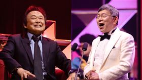 《炎上 王世堅》、柯文哲。（圖／薩泰爾娛樂提供）