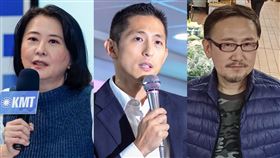 北市立委補選,民進黨吳怡農,國民黨王鴻薇,無黨籍蕭赫麟。（合成圖／翻攝自候選人臉書）
