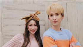 采子,邱鋒澤,翻攝自采子IG