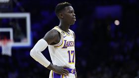 ▲施洛德（Dennis Schroder）剩餘3.6秒關鍵2罰出手成功，湖人以136：134退國王。（圖／美聯社／達志影像）