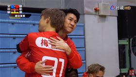 ▲紅隊領隊江宏傑也忍不住在場邊痛哭。（圖／翻攝自TTV 台視官方頻道 TTV Official ChannelYT截圖）