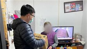 龜山,獨居,車禍,物資（圖／翻攝畫面）