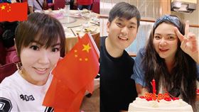 劉樂妍,小甜甜。（合成圖／翻攝自劉樂妍微博、小甜甜臉書）