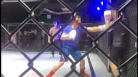 格鬥賽,競技,倒下送醫,左營區,武館,比賽影片