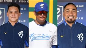 郭勇志,蔡建偉,杜正文。(富邦悍將提供)
