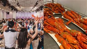 南部流水席不行？KIMIKO曝屏東霸氣婚宴　「一人一隻龍蝦」驚呆眾人▲（圖／翻攝自KIMIKO臉書）