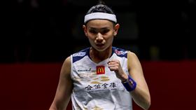 ▲戴資穎大馬賽首戰直落二解決西班牙好手阿爾蘇曼迪（Clara Azurmendi）。（圖／翻攝自Badminton Photo）