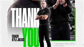 ▲台新夢想家解除總教練朱利爾斯（Kyle Julius）職務。（圖／台新夢想家球團提供）